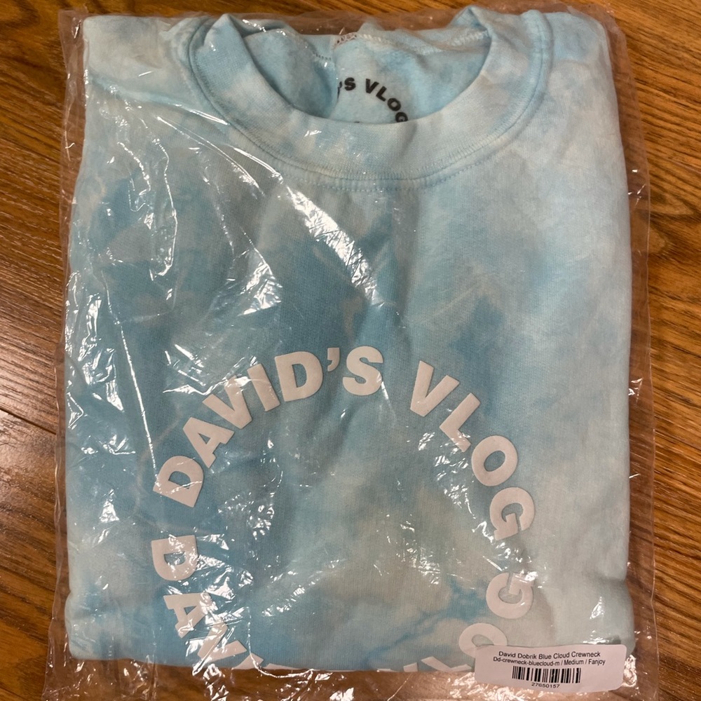 David’s vlog CREW NECK sweatshirt
